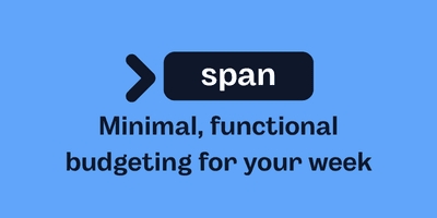 Span Budgeting App